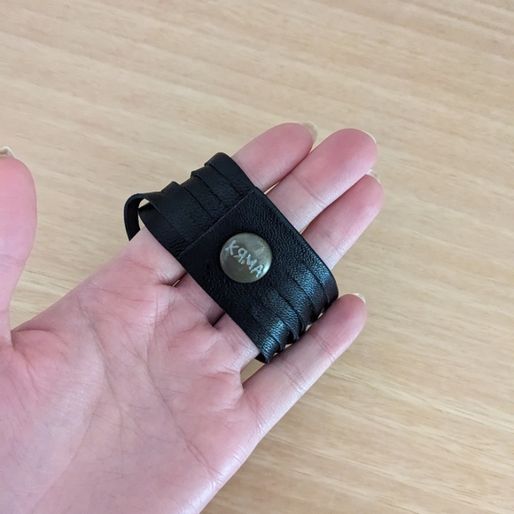 KRMA Leather Bracelet - Picture 2 of 3